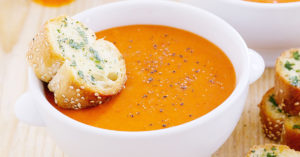 Puree of Tomato and Pumpkin Soup