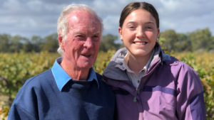 Viv Thomson and granddaughter Isabelle