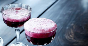 David Moyle's Sparkling Shiraz and Vanilla Ice-Cream Spider