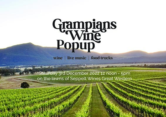 Grampians Wine Pop-Up wine tasting event