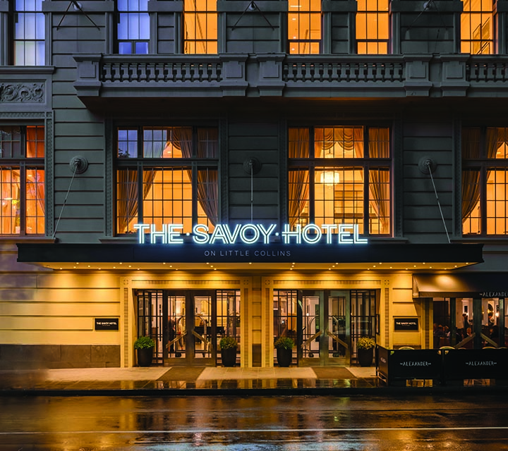 Dinner at The Savoy Hotel - Melbourne