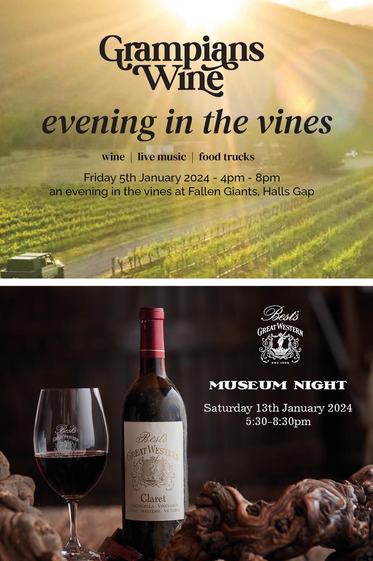 Home - Bests Wines | Grampians Winery | Great Western