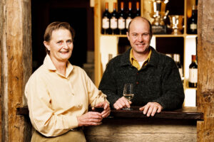 Chris and Hamish Thomson at Cellar Door